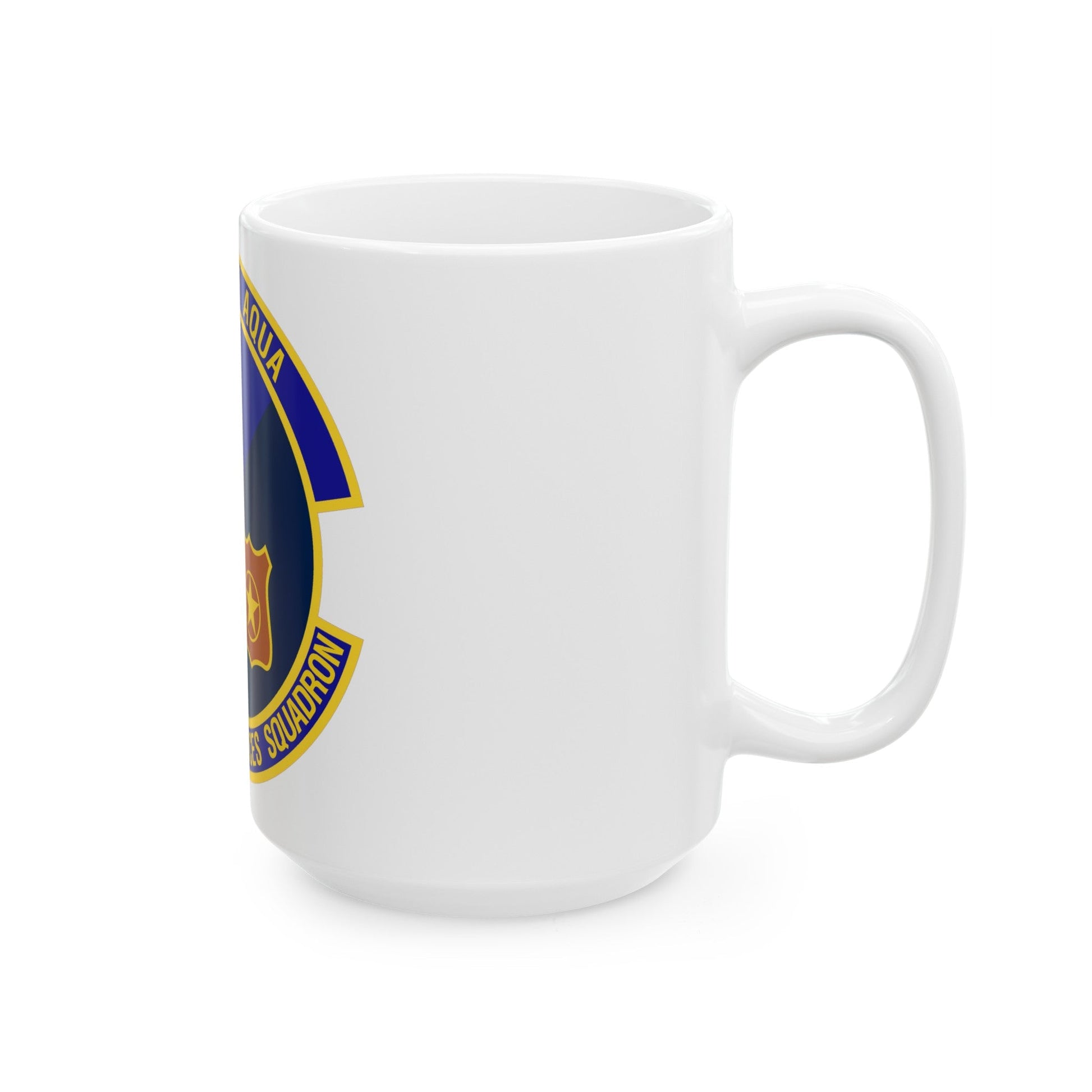 628th Security Forces Squadron (U.S. Air Force) White Coffee Mug-The Sticker Space