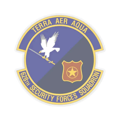 628th Security Forces Squadron (U.S. Air Force) STICKER Vinyl Kiss-Cut Decal 2 Inch Transparent - The Sticker Space