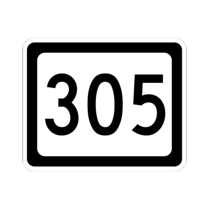 WV-305 (Virginia) (Road Sign) STICKER Vinyl Kiss-Cut Decal