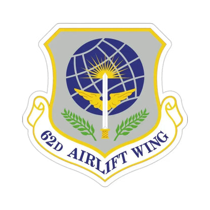 62d Airlift Wing (U.S. Air Force) STICKER Vinyl Die-Cut Decal 2 Inch - The Sticker Space