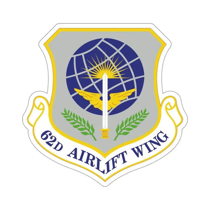 62d Airlift Wing (U.S. Air Force) STICKER Vinyl Die-Cut Decal - The Sticker Space