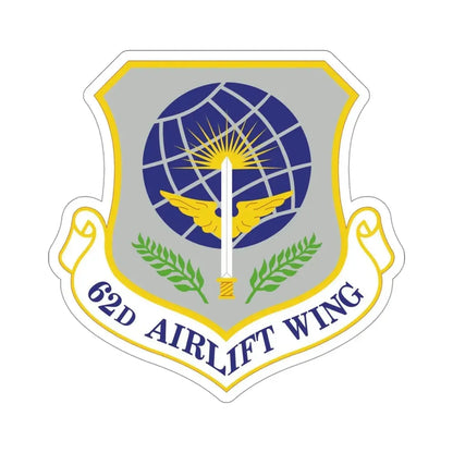 62d Airlift Wing (U.S. Air Force) STICKER Vinyl Die-Cut Decal - The Sticker Space