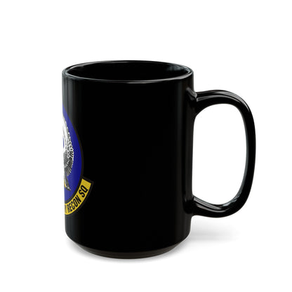 62d Expeditionary Reconnaissance Squadron (U.S. Air Force) Black Coffee Mug-The Sticker Space