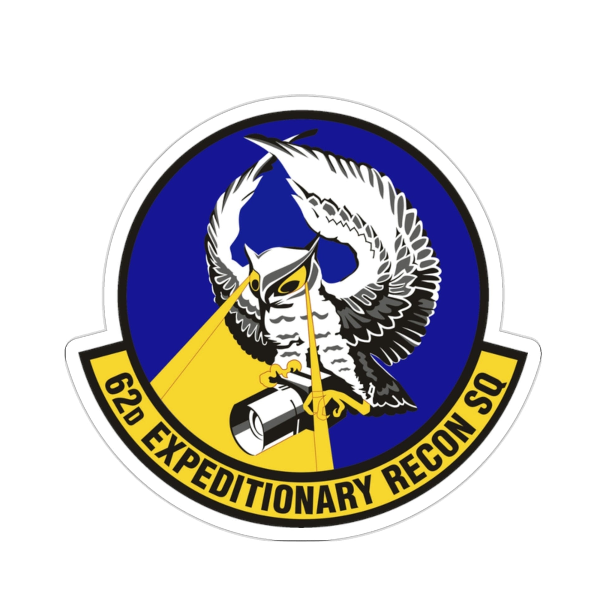 62d Expeditionary Reconnaissance Squadron (U.S. Air Force) STICKER Vinyl Die-Cut Decal-2 Inch-The Sticker Space