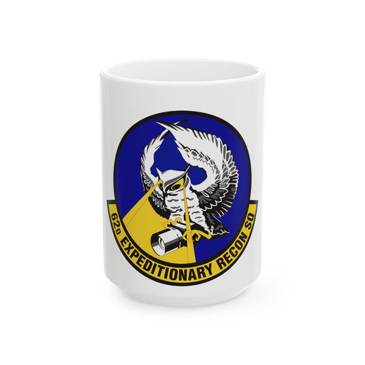 62d Expeditionary Reconnaissance Squadron (U.S. Air Force) White Coffee Mug-15oz-The Sticker Space