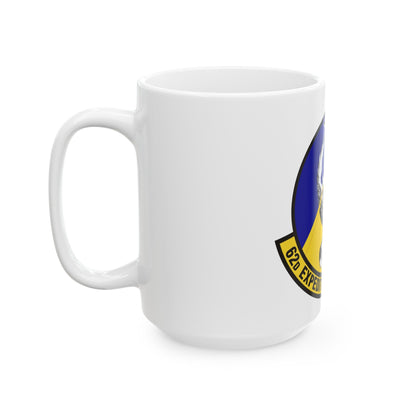 62d Expeditionary Reconnaissance Squadron (U.S. Air Force) White Coffee Mug-The Sticker Space