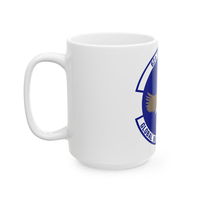 62d Supply Squadron (U.S. Air Force) White Coffee Mug-The Sticker Space