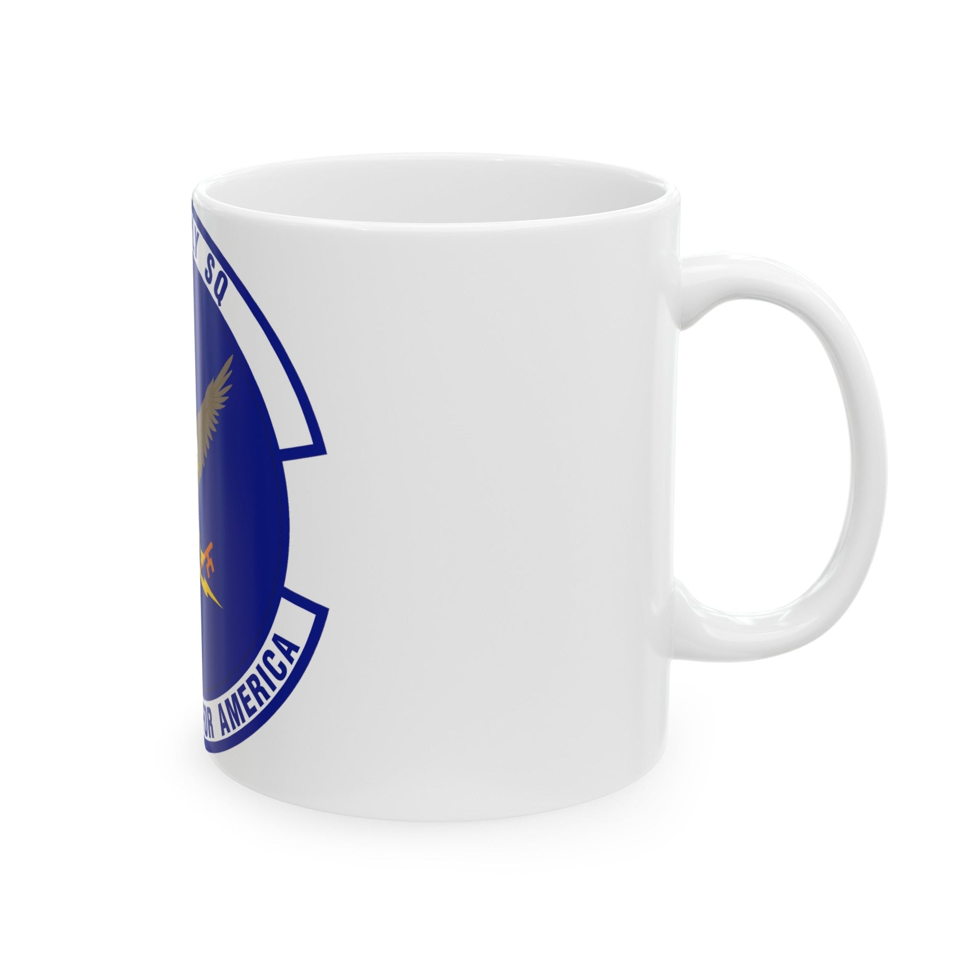 62d Supply Squadron (U.S. Air Force) White Coffee Mug-The Sticker Space