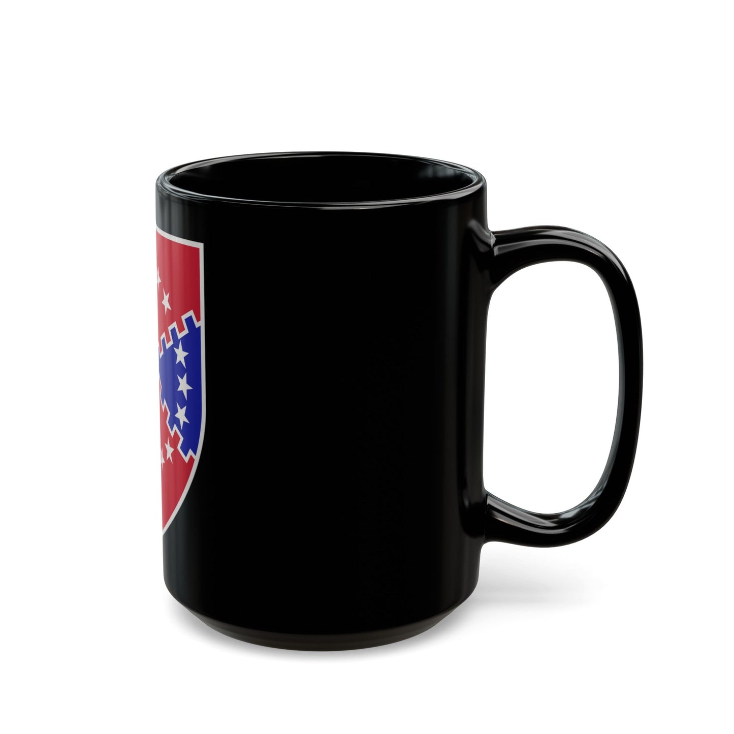 62nd Air Defense Artillery Regiment (U.S. Army) Black Coffee Mug-The Sticker Space