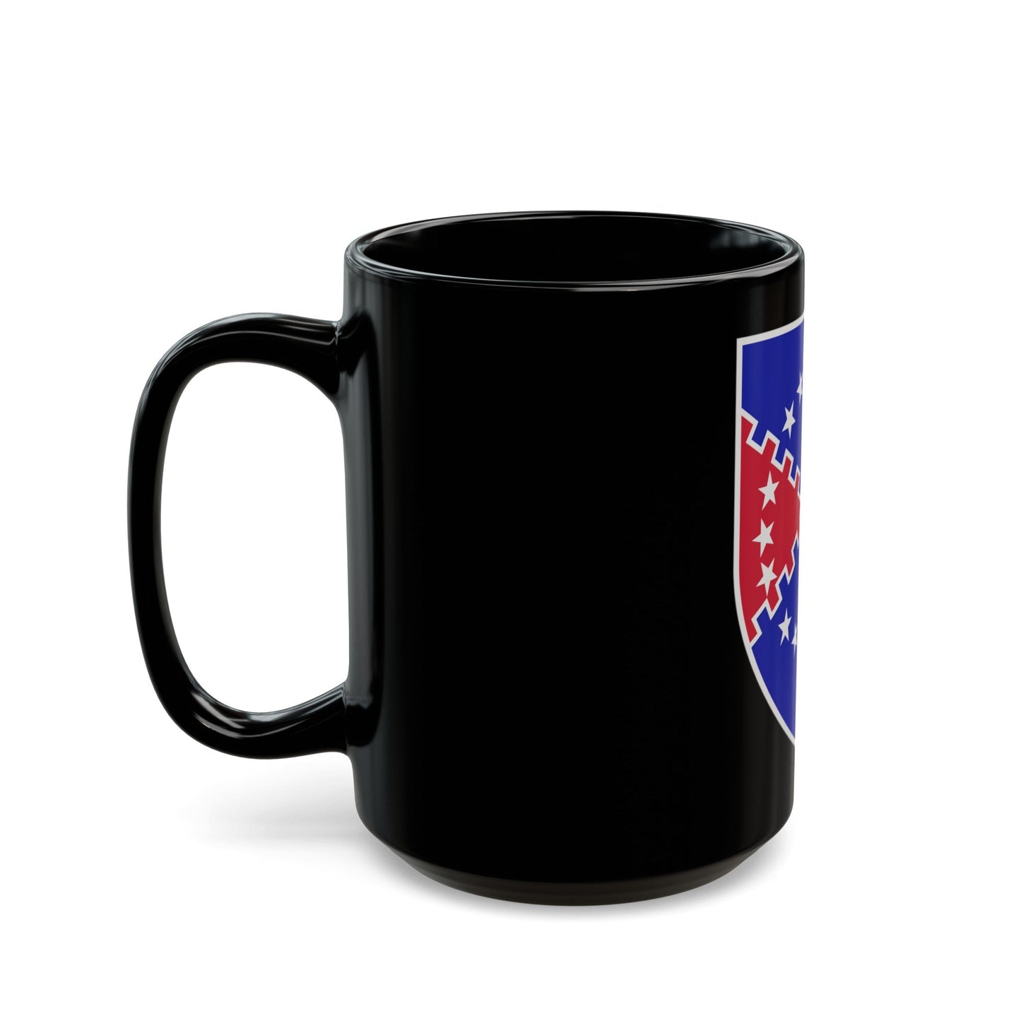 62nd Air Defense Artillery Regiment (U.S. Army) Black Coffee Mug-The Sticker Space