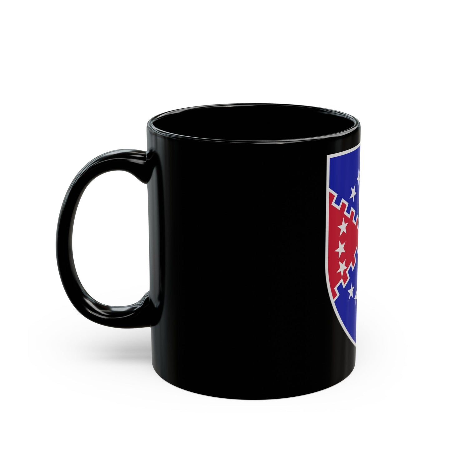 62nd Air Defense Artillery Regiment (U.S. Army) Black Coffee Mug-The Sticker Space