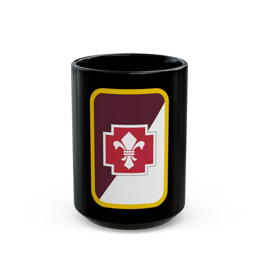 62nd Medical Brigade (U.S. Army) Black Coffee Mug-15oz-The Sticker Space