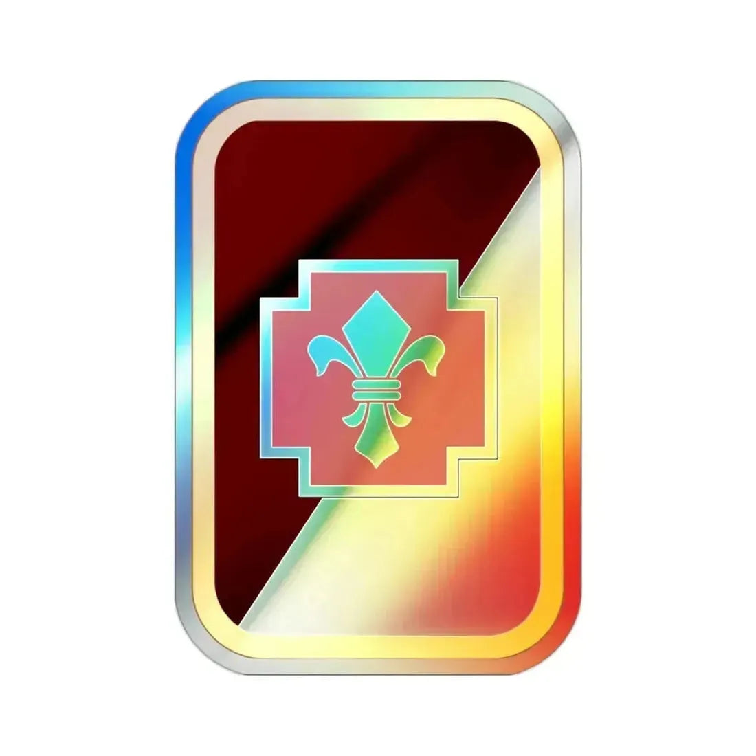 62nd Medical Brigade (U.S. Army) Holographic STICKER Die-Cut Vinyl Decal 2 Inch Holographic - The Sticker Space