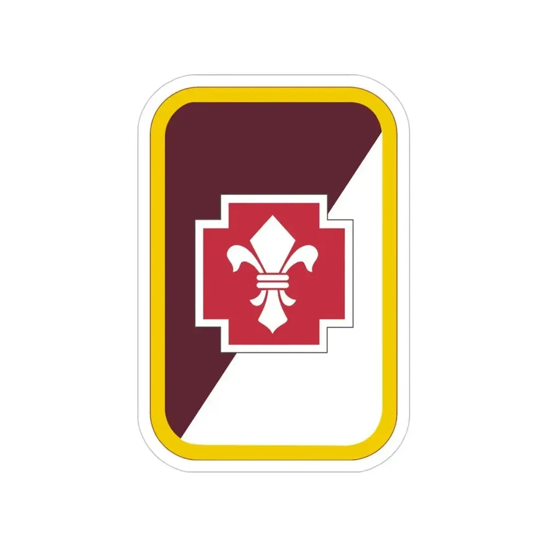 62nd Medical Brigade (U.S. Army) Transparent STICKER Die-Cut Vinyl Decal 4 Inch - The Sticker Space