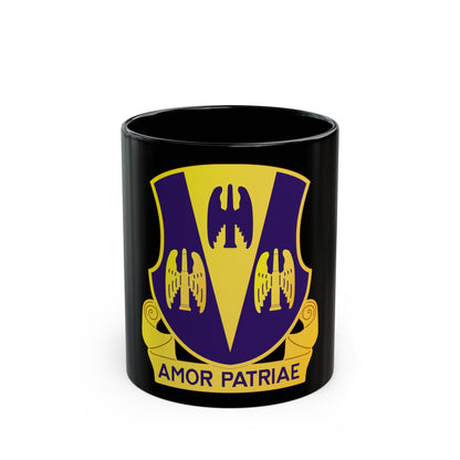 63 Antiaircraft Artillery Battalion (U.S. Army) Black Coffee Mug-11oz-The Sticker Space