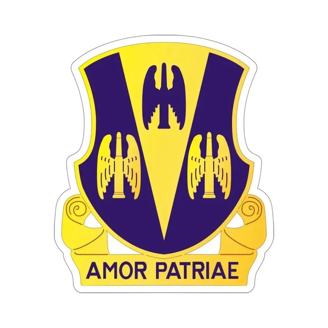 63 Antiaircraft Artillery Battalion (U.S. Army) STICKER Vinyl Die-Cut Decal 4 Inch - The Sticker Space