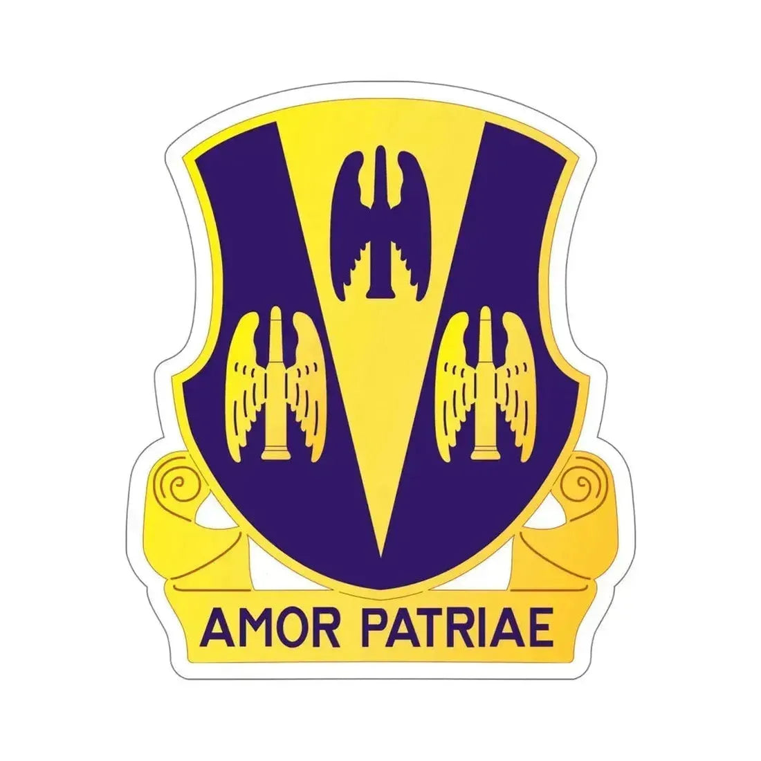 63 Antiaircraft Artillery Battalion (U.S. Army) STICKER Vinyl Die-Cut Decal 6 Inch - The Sticker Space