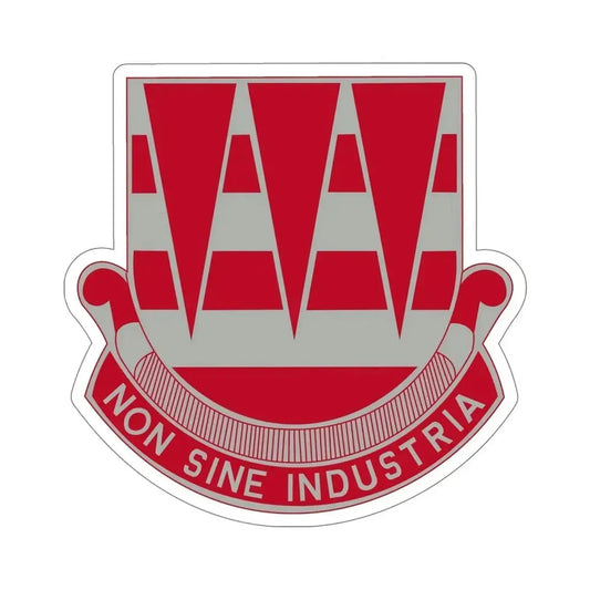 63 Engineer Battalion (U.S. Army) STICKER Vinyl Die-Cut Decal 6 Inch - The Sticker Space