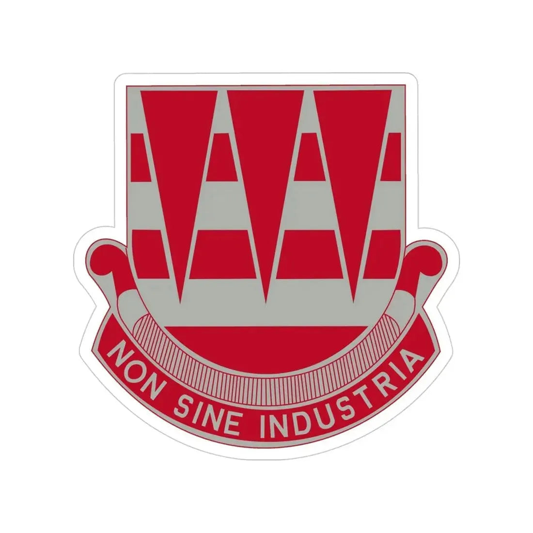 63 Engineer Battalion (U.S. Army) Transparent STICKER Die-Cut Vinyl Decal - The Sticker Space