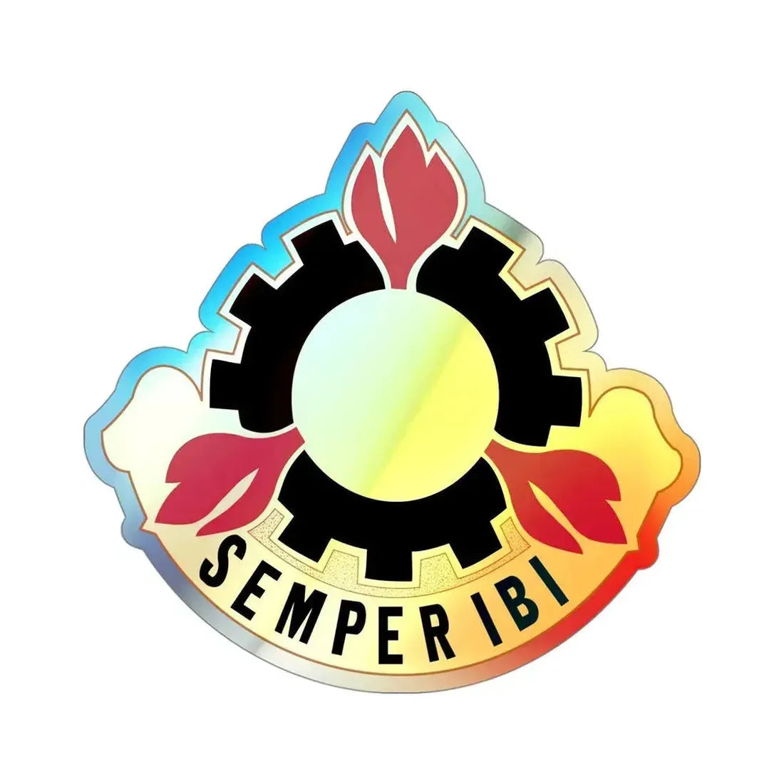 63 Maintenance Battalion (U.S. Army) Holographic STICKER Die-Cut Vinyl Decal - The Sticker Space