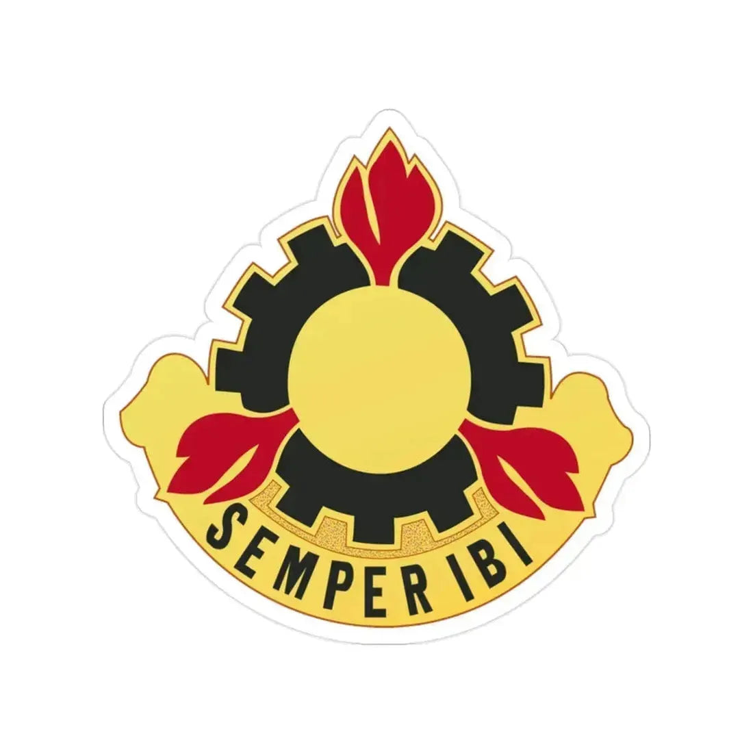 63 Maintenance Battalion (U.S. Army) Transparent STICKER Die-Cut Vinyl Decal 2 Inch - The Sticker Space