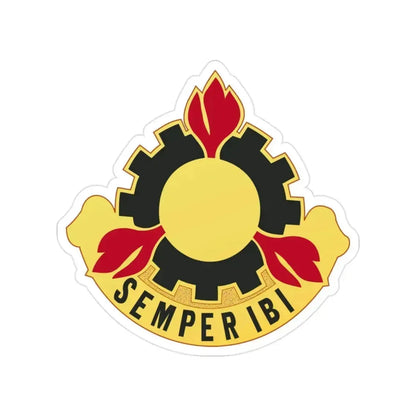 63 Maintenance Battalion (U.S. Army) Transparent STICKER Die-Cut Vinyl Decal 2 Inch - The Sticker Space