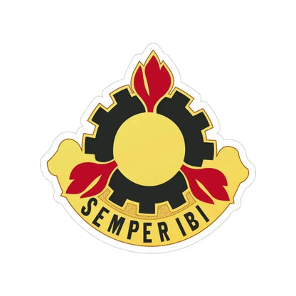 63 Maintenance Battalion (U.S. Army) Transparent STICKER Die-Cut Vinyl Decal 3 Inch - The Sticker Space