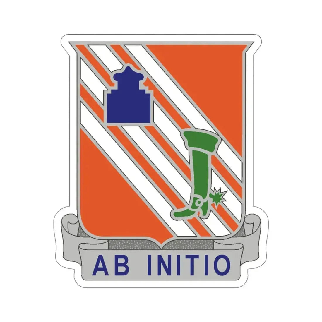 63 Signal Battalion (U.S. Army) STICKER Vinyl Die-Cut Decal 4 Inch - The Sticker Space