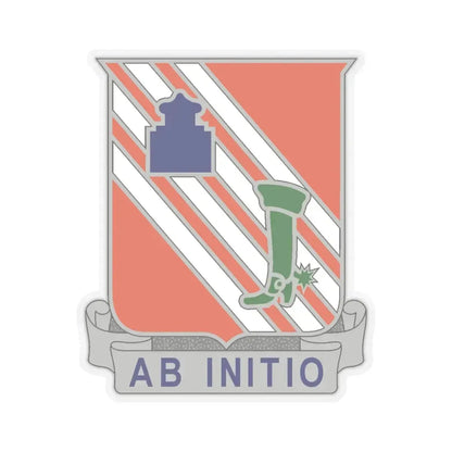 63 Signal Battalion (U.S. Army) STICKER Vinyl Kiss-Cut Decal 6 Inch Transparent - The Sticker Space