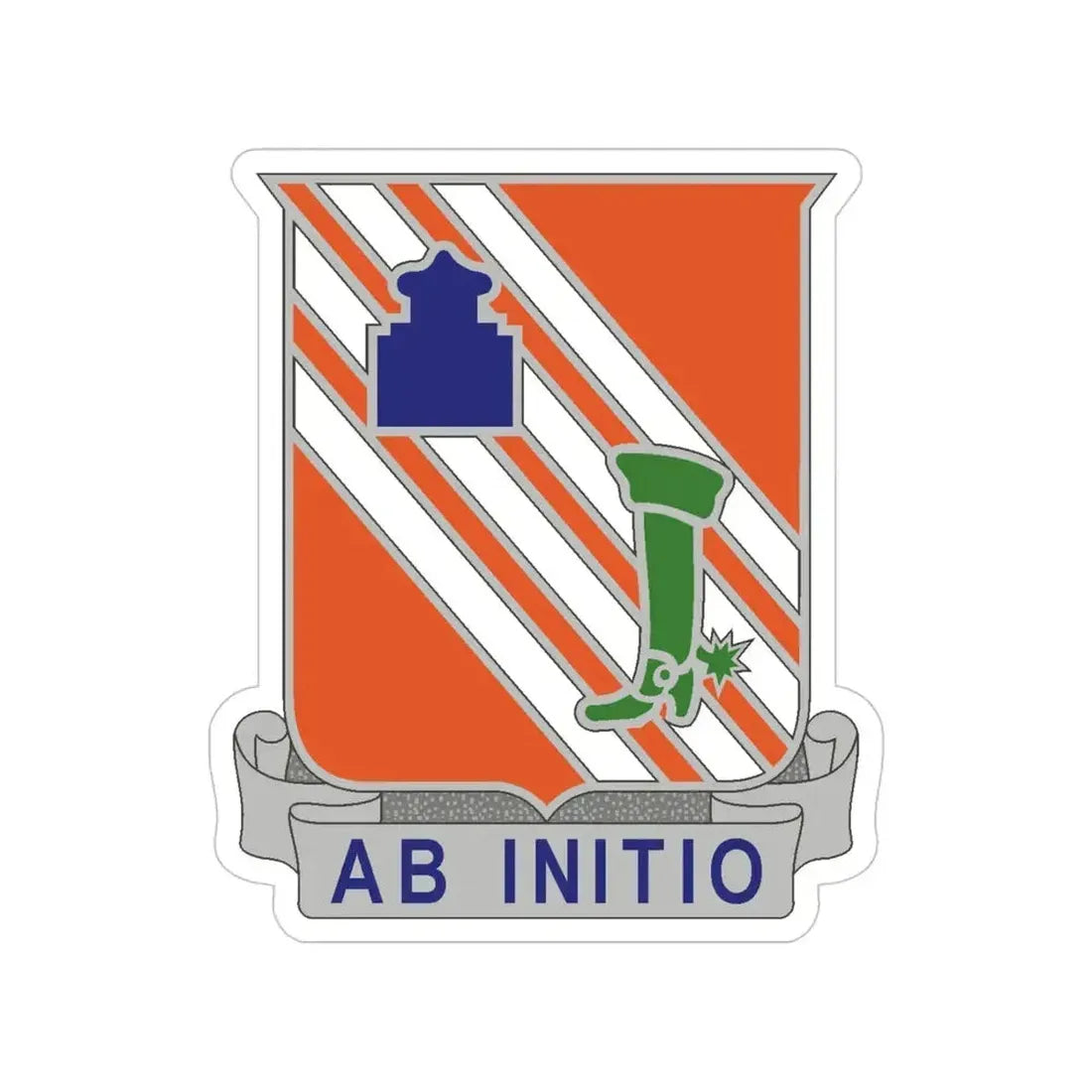 63 Signal Battalion (U.S. Army) Transparent STICKER Die-Cut Vinyl Decal 5 Inch - The Sticker Space