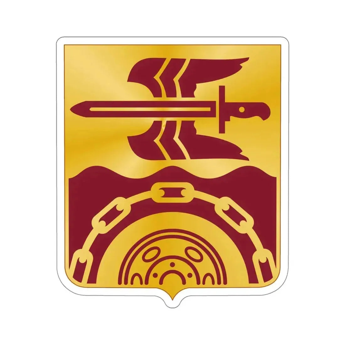 63 Transportation Battalion (U.S. Army) STICKER Vinyl Die-Cut Decal 5 Inch - The Sticker Space