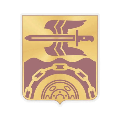 63 Transportation Battalion (U.S. Army) STICKER Vinyl Kiss-Cut Decal 6 Inch Transparent - The Sticker Space