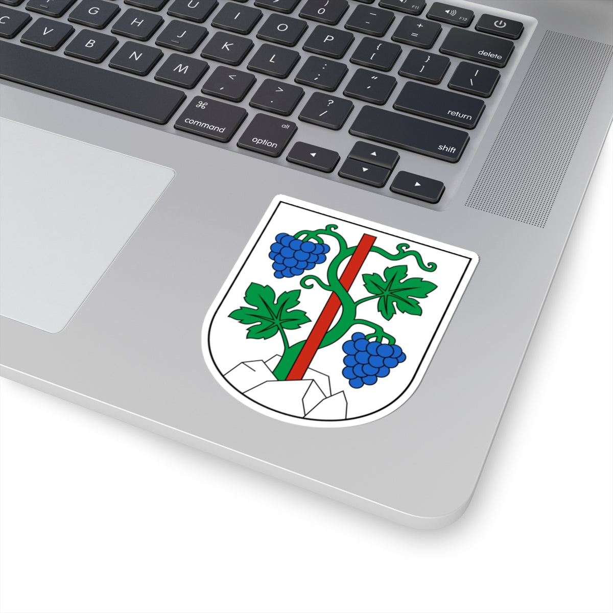 Rebstein-blazon (Switzerland) (Coat of Arms) STICKER Vinyl Kiss-Cut Decal