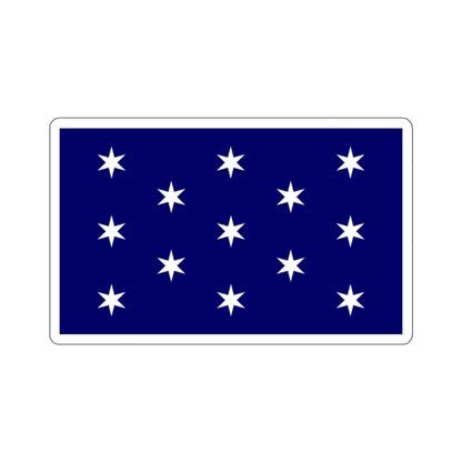 Flag of Washington, New York - STICKER Vinyl Kiss-Cut Decal