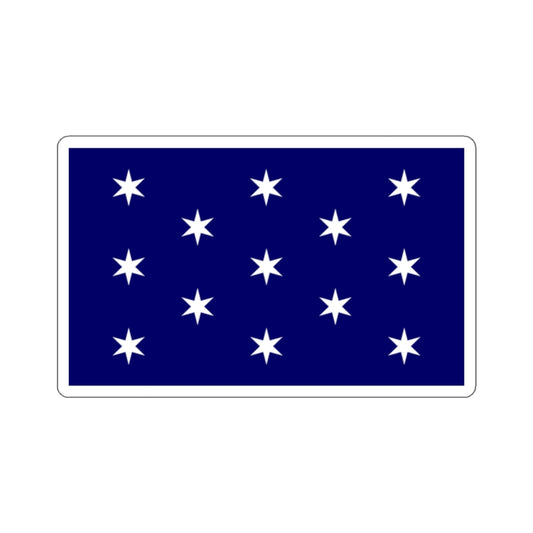 Flag of Washington, New York - STICKER Vinyl Kiss-Cut Decal