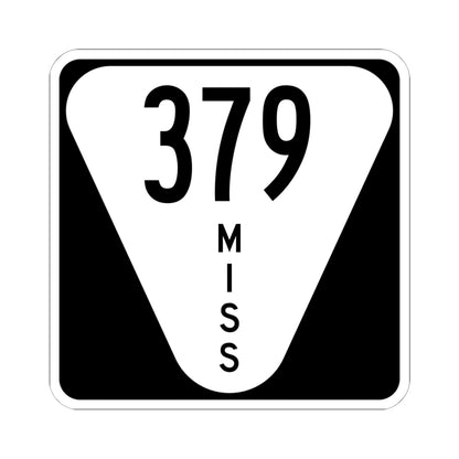 Mississippi 379 (Mississippi) (Road Sign) STICKER Vinyl Kiss-Cut Decal