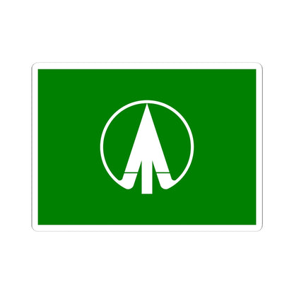 Flag of Nogi Tochigi (Japan) STICKER Vinyl Kiss-Cut Decal