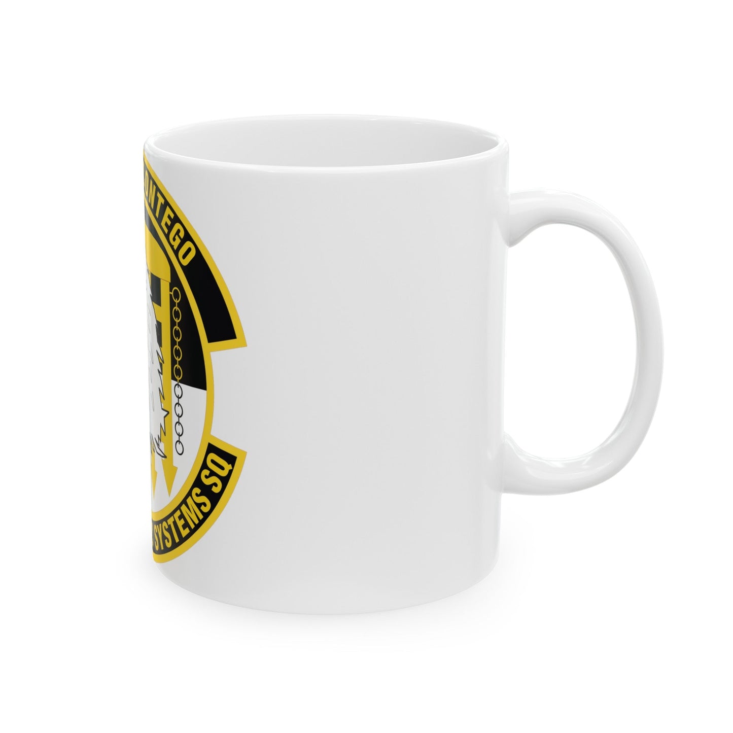 630th Electronic Systems Squadron (U.S. Air Force) White Coffee Mug-The Sticker Space