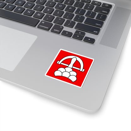 CHE Ringgenberg Flag (Switzerland) STICKER Vinyl Kiss-Cut Decal