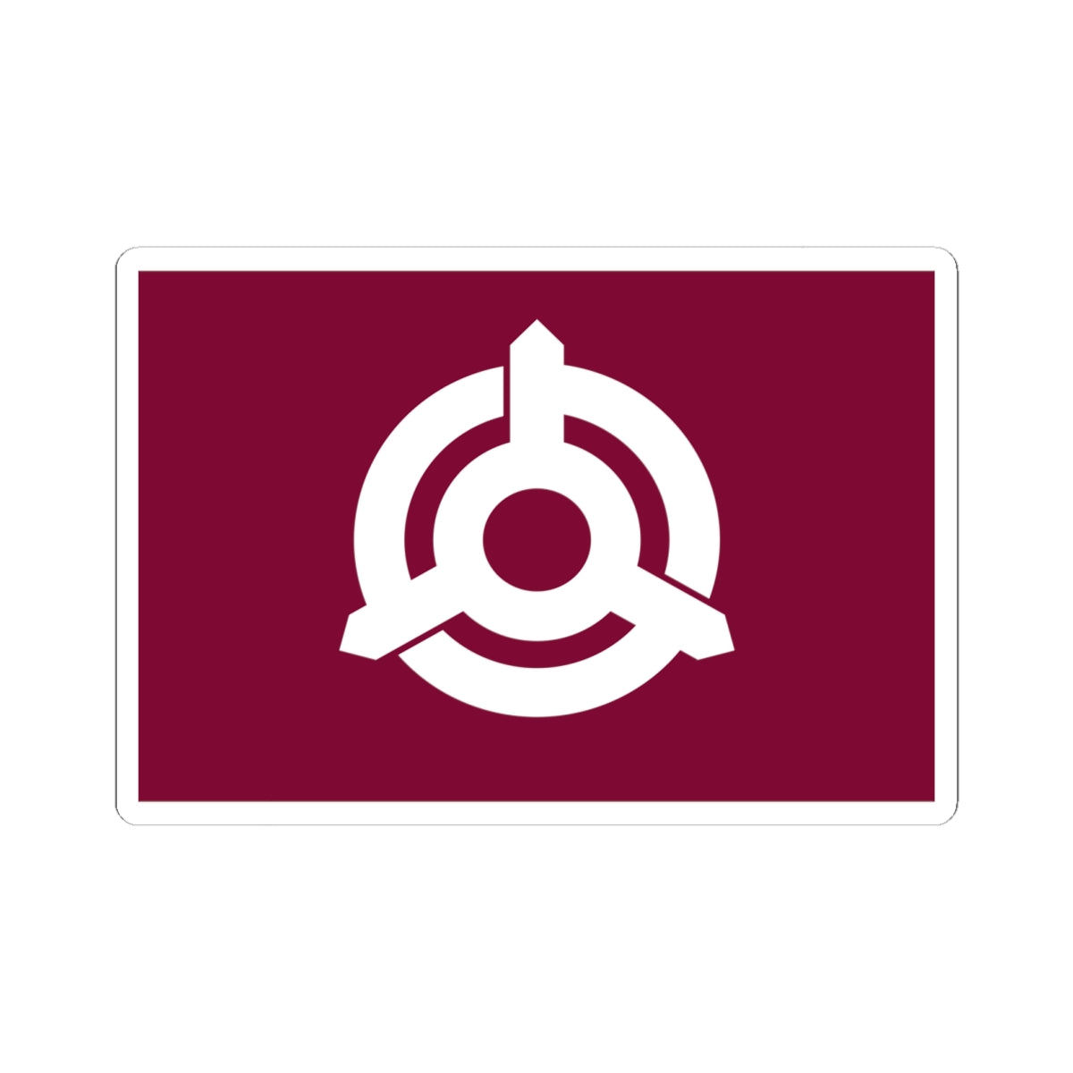 Flag of Kunitomi Miyazaki (Japan) STICKER Vinyl Kiss-Cut Decal