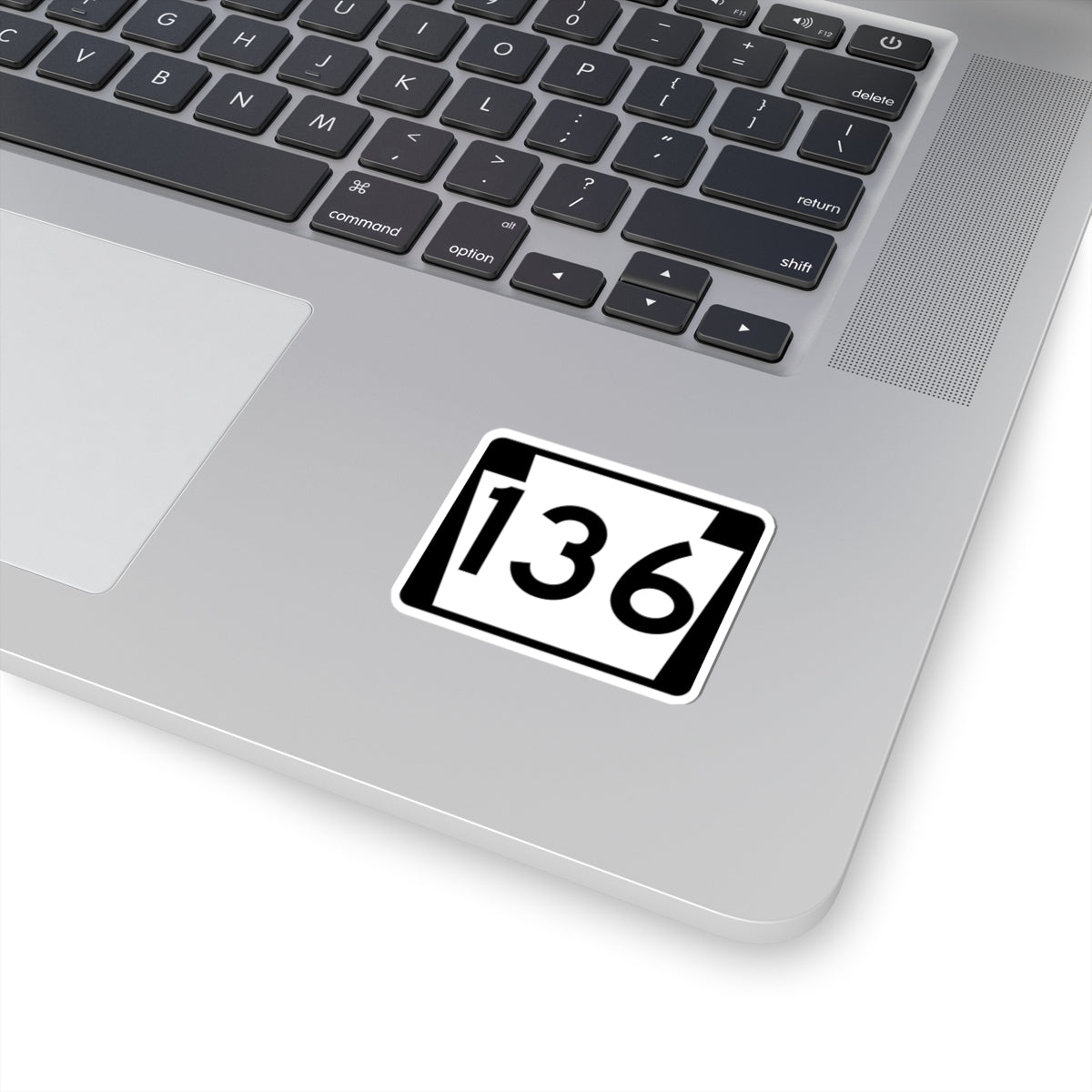 PA-136 (Pennsylvania) (Road Sign) STICKER Vinyl Kiss-Cut Decal