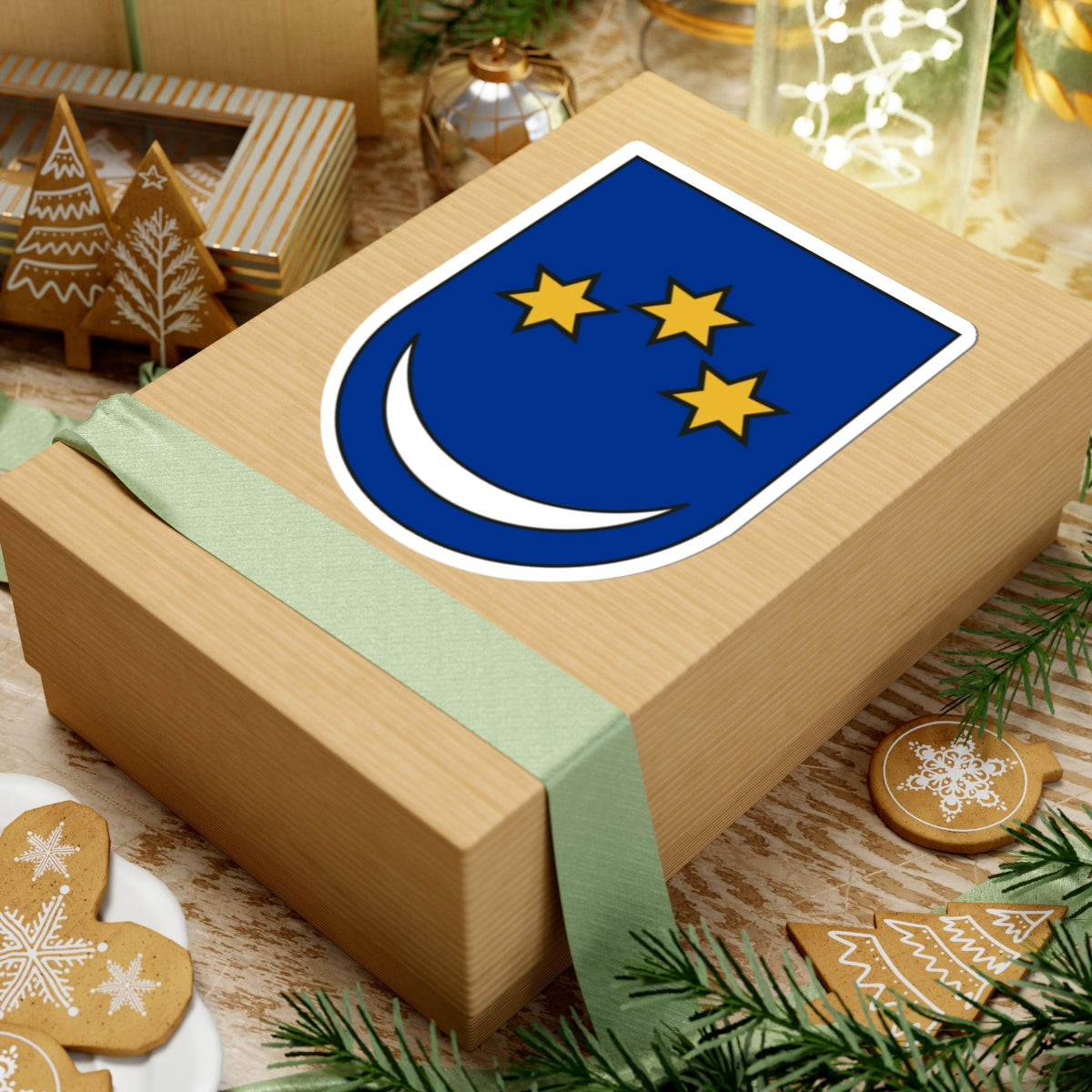 Arms of Illyrian Slovenia (Slovenia) (Coat of Arms) STICKER Vinyl Kiss-Cut Decal