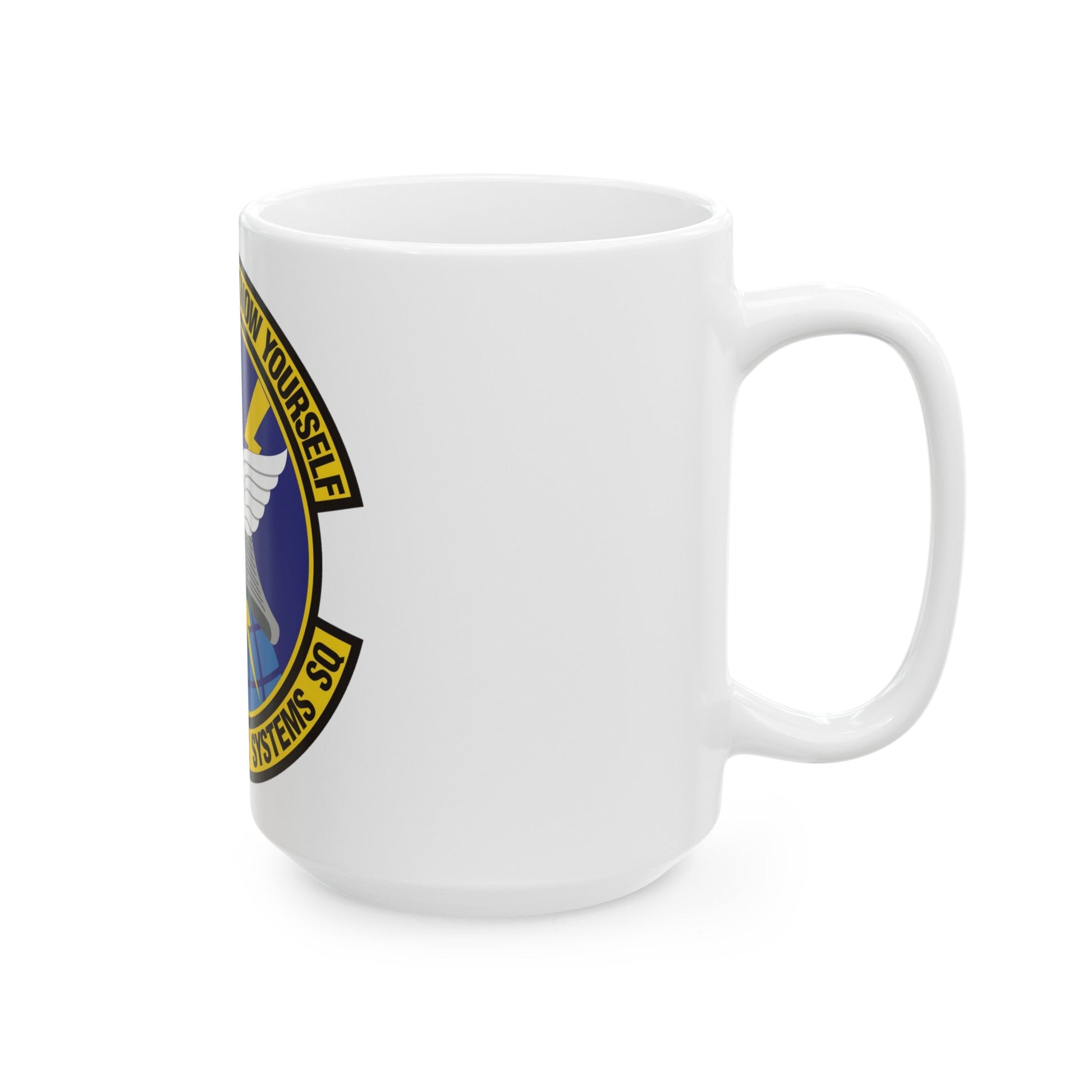 631st Electronic Systems Squadron (U.S. Air Force) White Coffee Mug-The Sticker Space