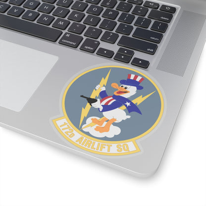 172d Airlift Squadron (U.S. Air Force) STICKER Vinyl Kiss-Cut Decal-The Sticker Space