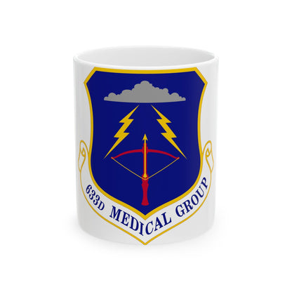 633 Medical Group ACC (U.S. Air Force) White Coffee Mug-11oz-The Sticker Space