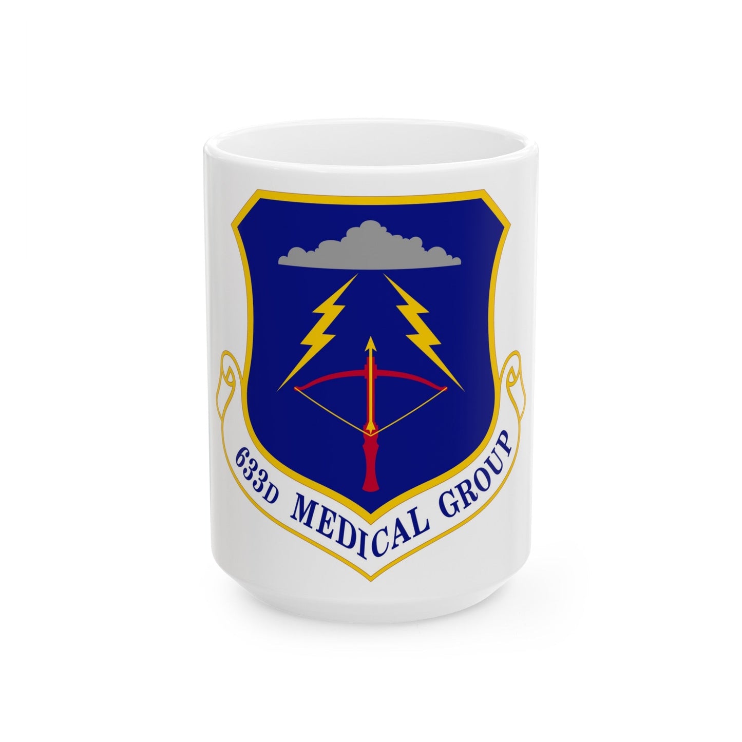 633 Medical Group ACC (U.S. Air Force) White Coffee Mug-15oz-The Sticker Space