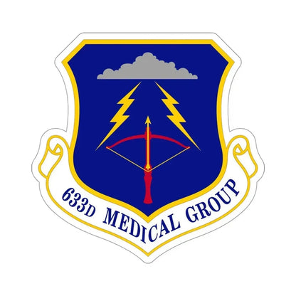 633 Medical Group ACC (U.S. Air Force) STICKER Vinyl Die-Cut Decal 4 Inch - The Sticker Space