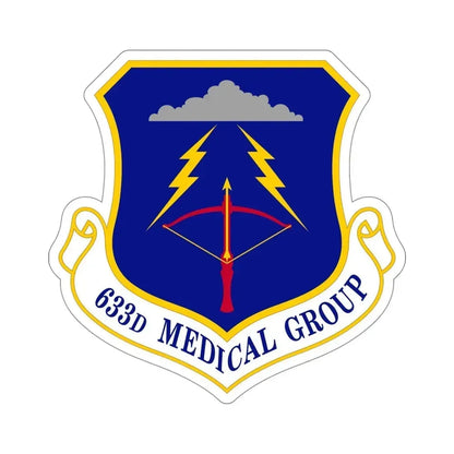633 Medical Group ACC (U.S. Air Force) STICKER Vinyl Die-Cut Decal 5 Inch - The Sticker Space