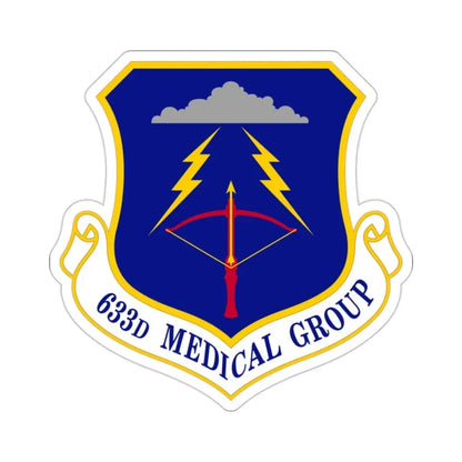 633 Medical Group ACC (U.S. Air Force) STICKER Vinyl Die-Cut Decal - The Sticker Space