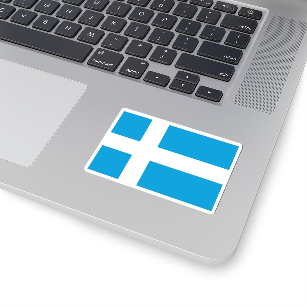 Flag of Calais (France) STICKER Vinyl Kiss-Cut Decal